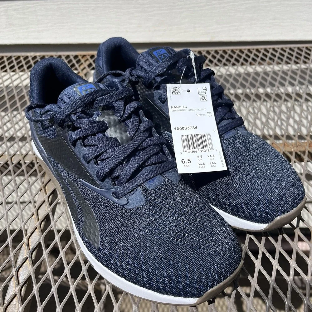 Reebok Unisex Nano X3 Gym Shoes‎ Training Size US 6 1/2 100033784 New